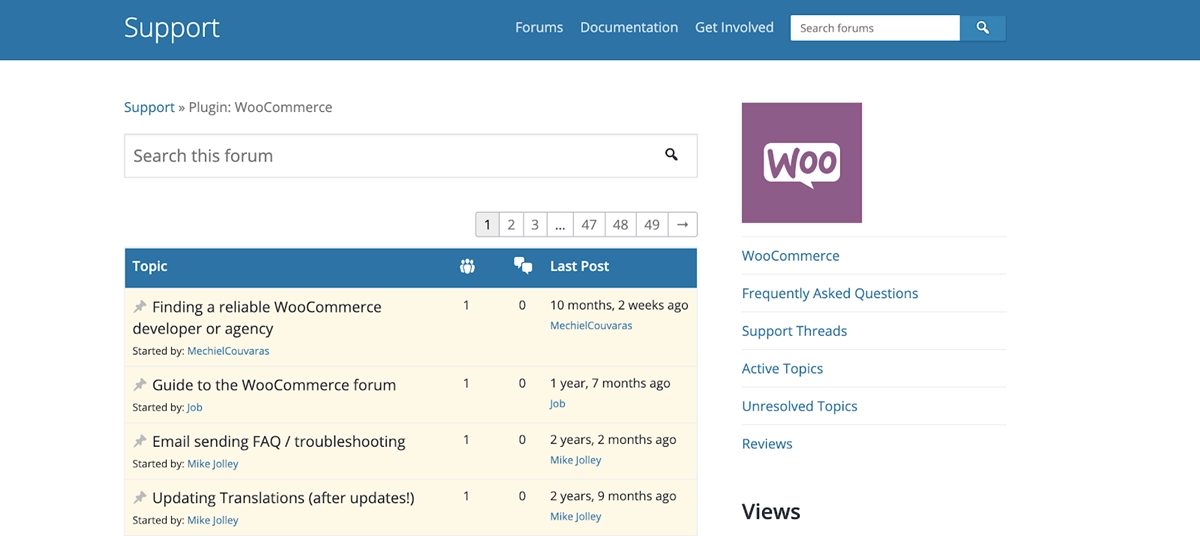 customer support comparison of woocommerce vs shopify