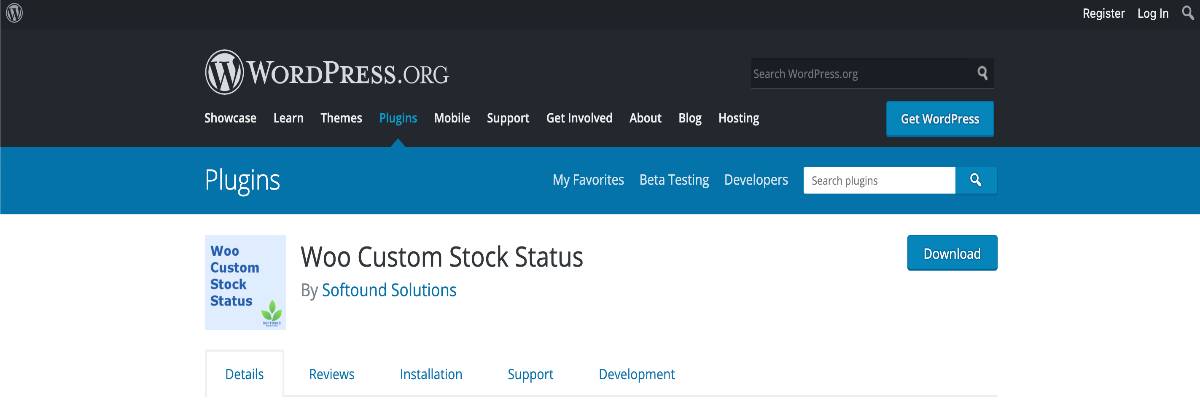 Woo Custom Stock Status
