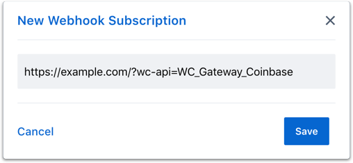 Create your Webhook Subscription