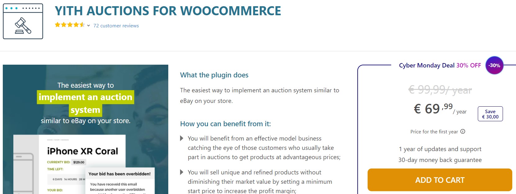 YITH Auctions for WooCommerce