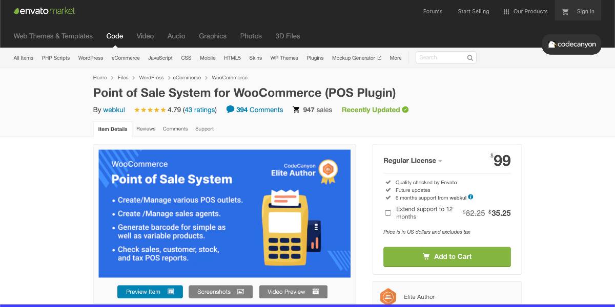 Point of Sale System For WooCommerce