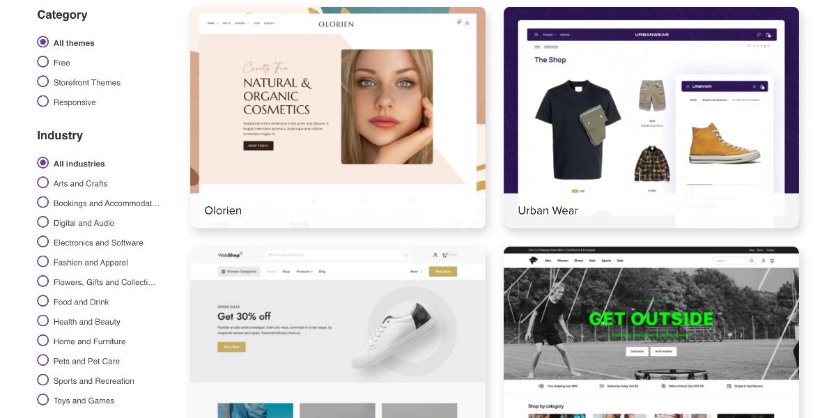 You can change your templates at the WooCommerce theme store