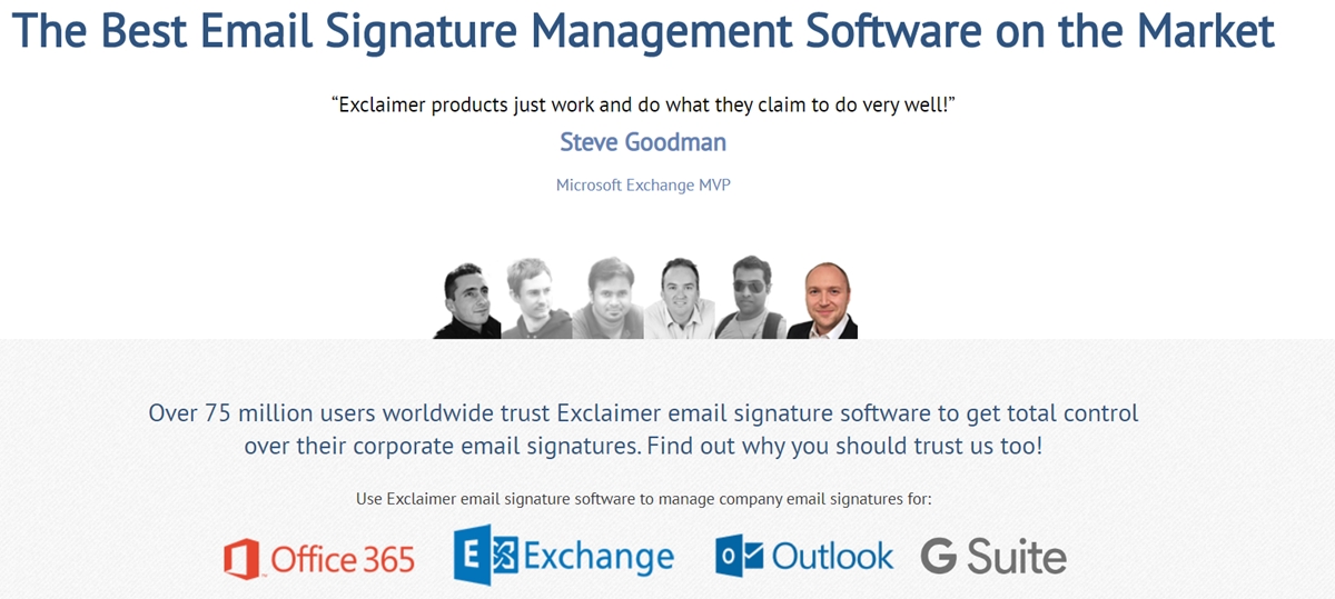 Email Signature Generator Tool By Exclaimer