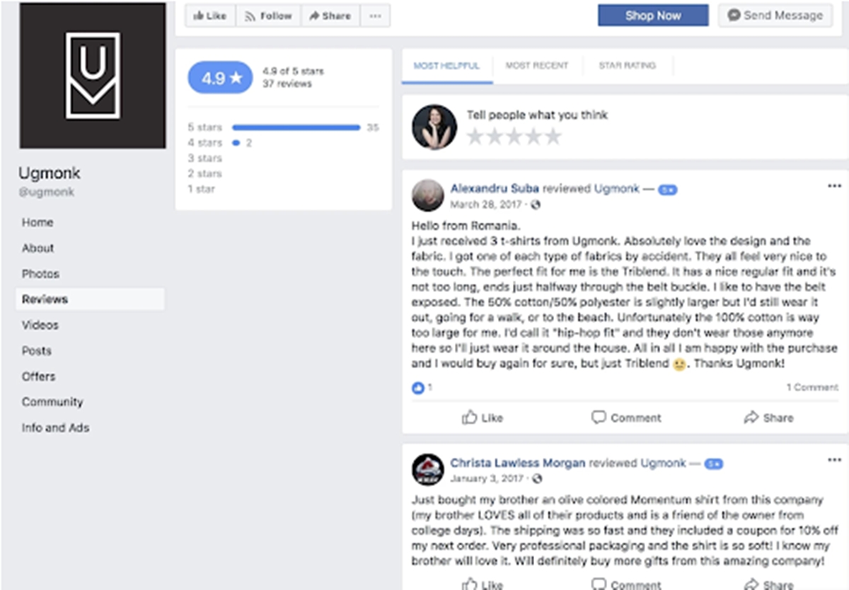 demo-Facebook-Reviews