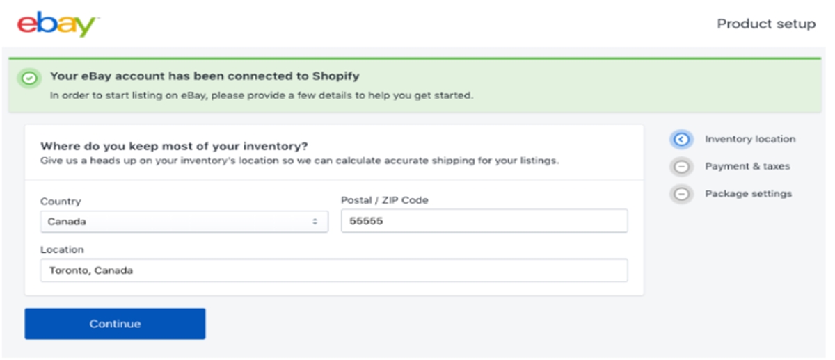 how sell ebay using shopify