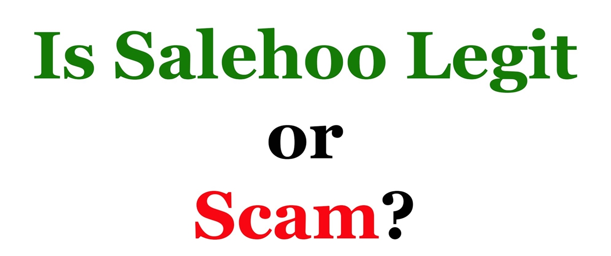 Salehoo legit or a scam