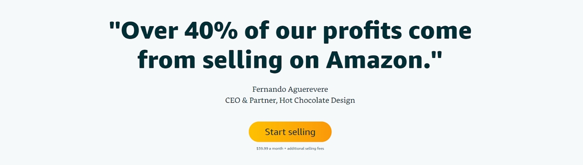 Sell on Amazon: Set up an Amazon account