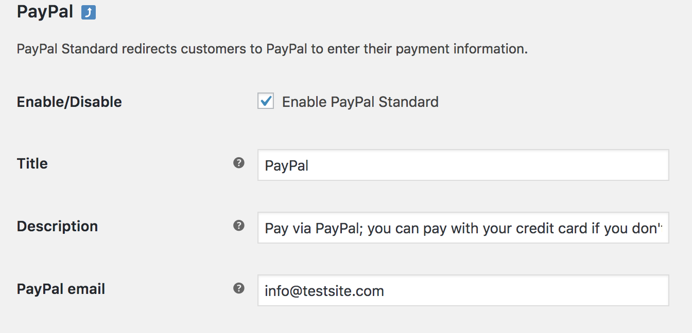 PayPal Standard