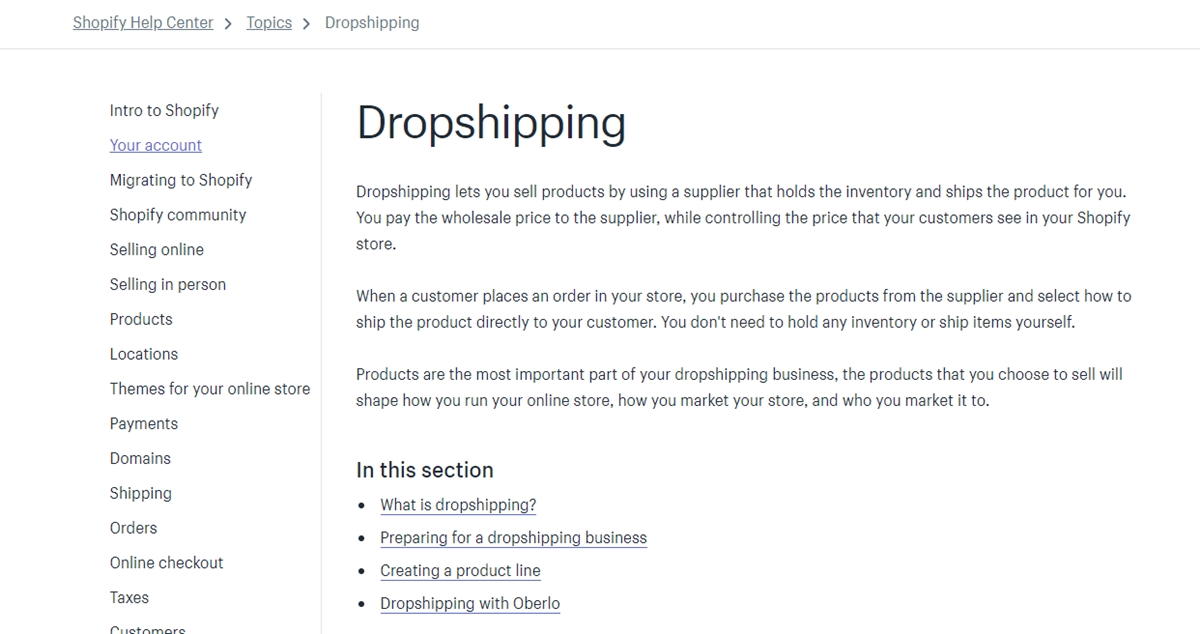 Shopify Dropshipping Shipping Policy Template