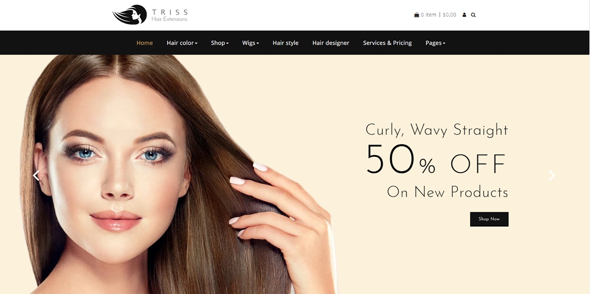 Best Shopify Themes/Templates - Triss theme