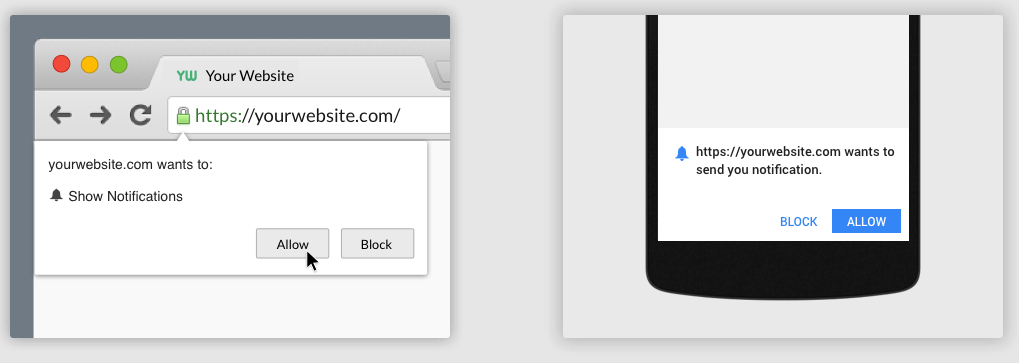 How to Style Your Push Notification Optin for Mobile & Desktop