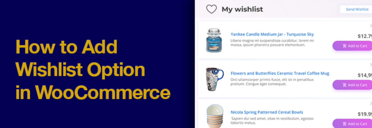 How to Add a Wishlist to WooCommerce Storess