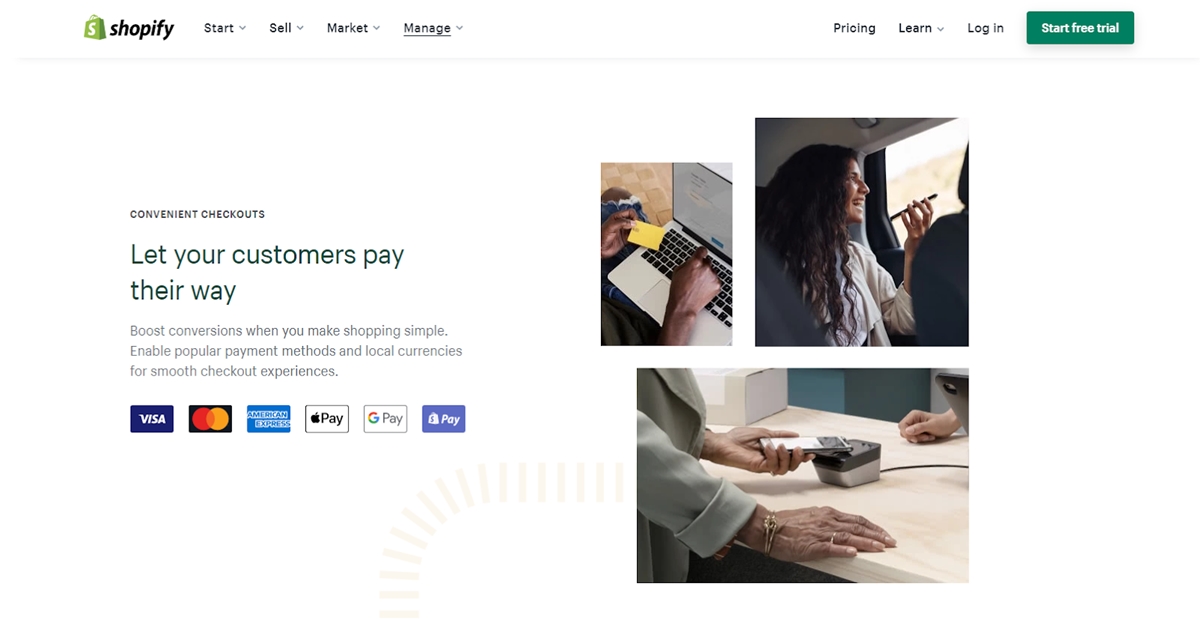 Best payment gateways - Shopify Payment