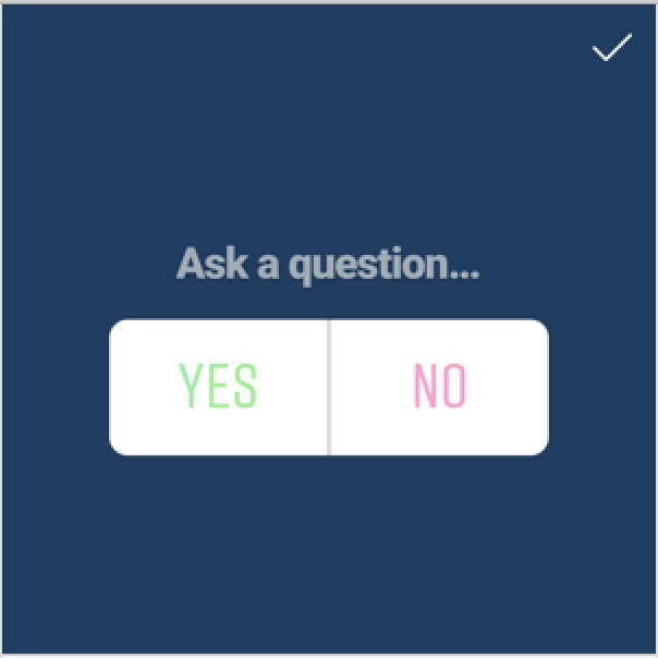 You can fill in the question and customize the poll options as you wish