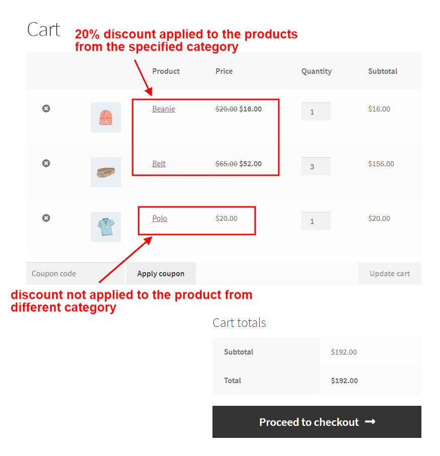 Check how it will look on your cart page