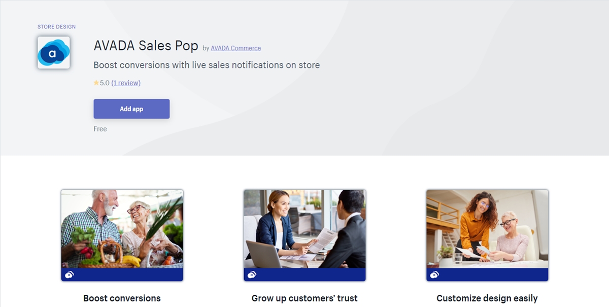 AVADA Sales Pop - Live Sales Notifications