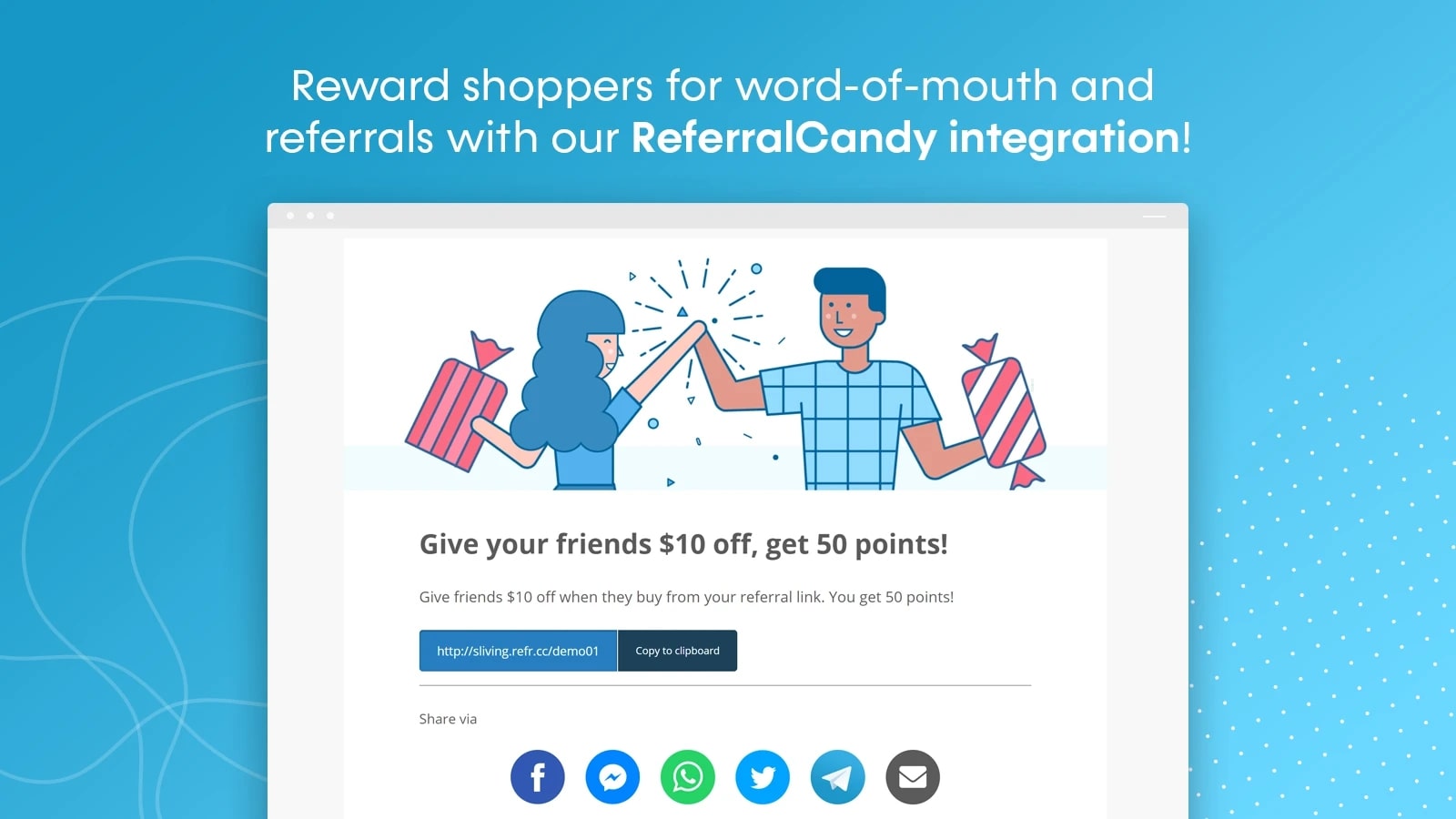 Run a rewards program for customers