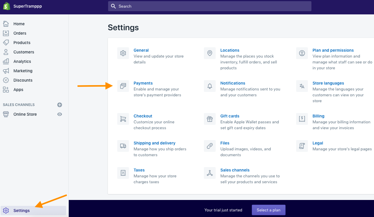 Work with payment gateways