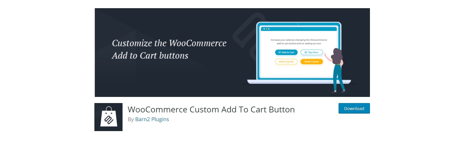 WooCommerce Custom Add To Cart Button