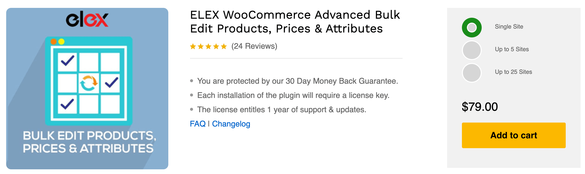 ELEX WooCommerce Advanced Bulk Edit Products, Prices, and Attributes
