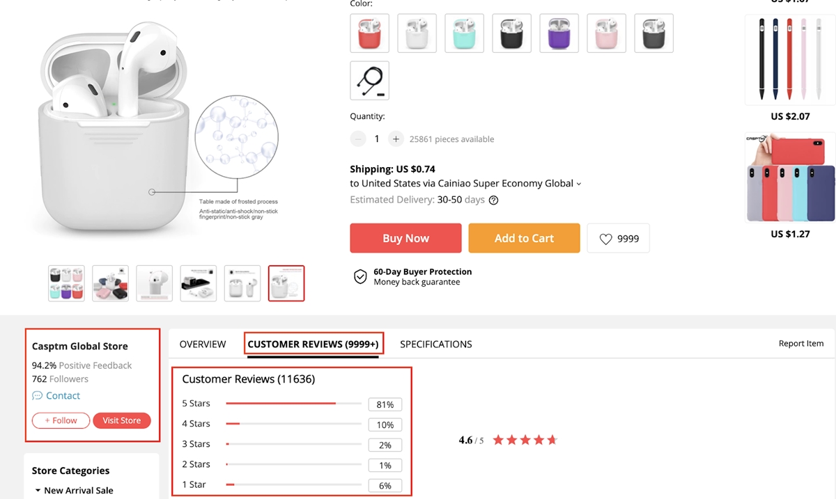 AliExpress dropshipping tips: suppliers with high rating