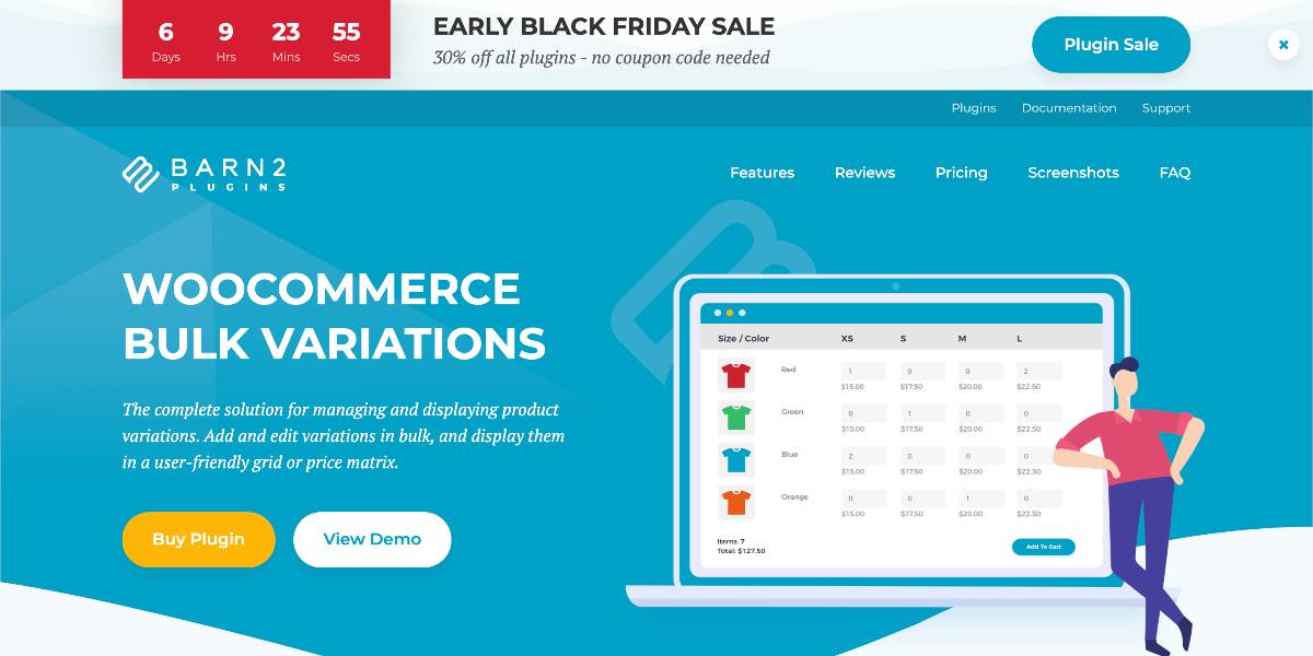 WooCommerce Bulk Variations