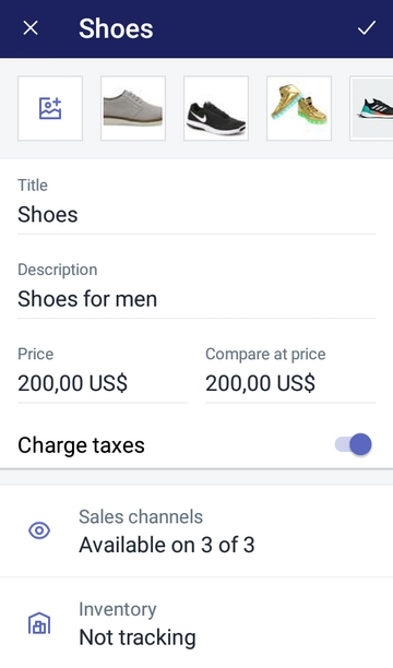 set a compare at price for a product