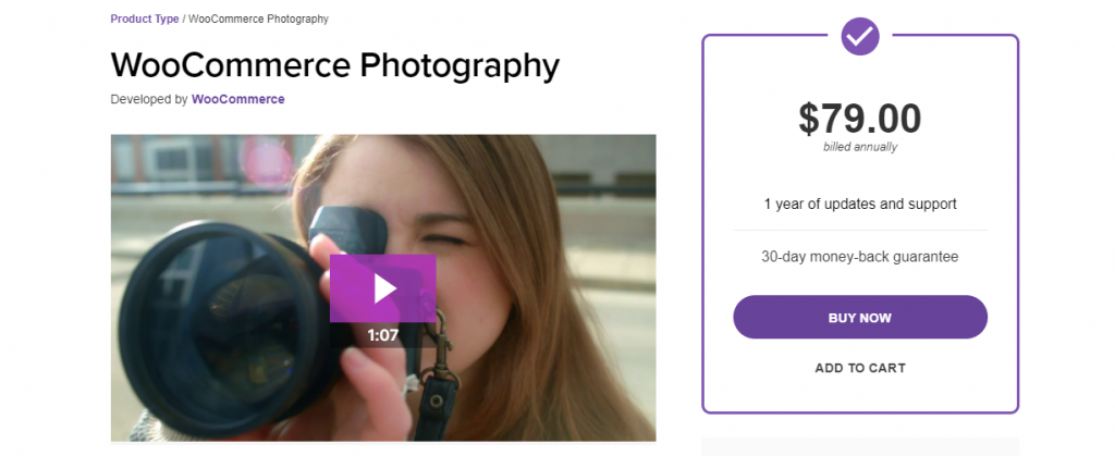 woocommerce photography