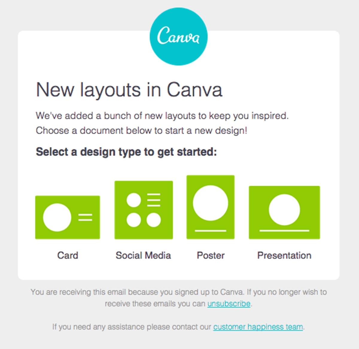 Canva emails