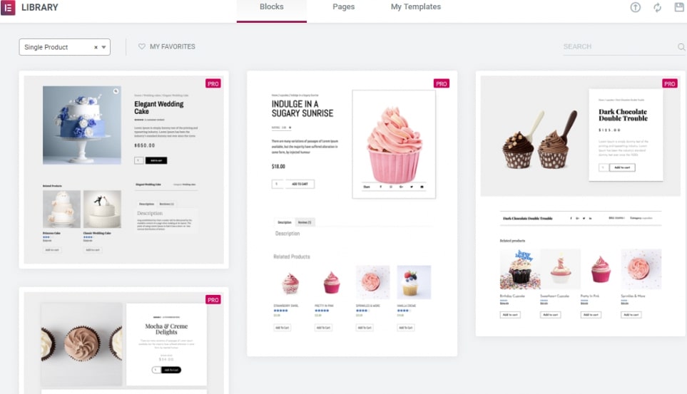 Step 2: Create a template for the single product page