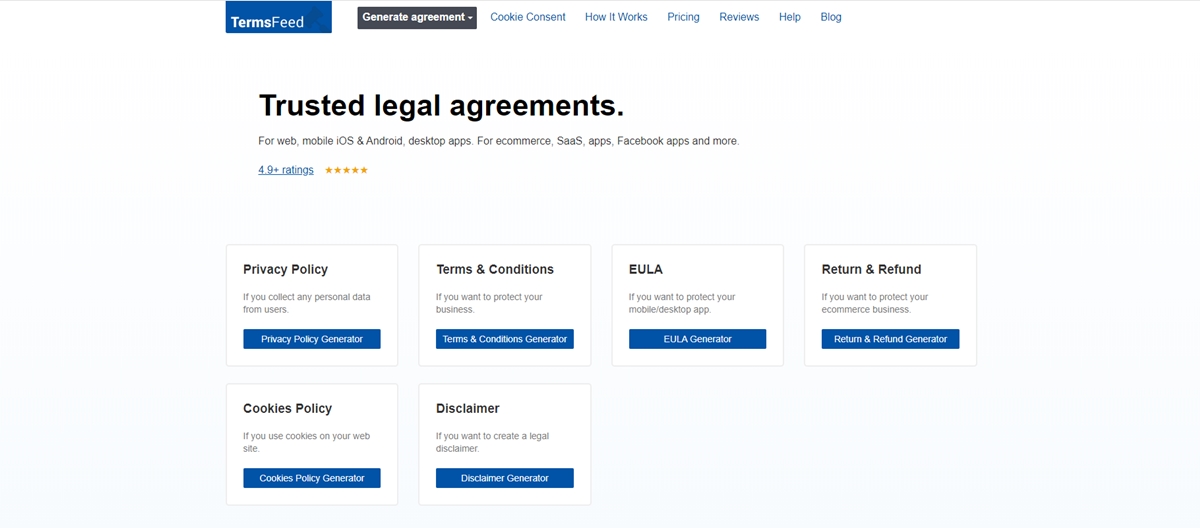 Terms of Services samples by Termsfeed