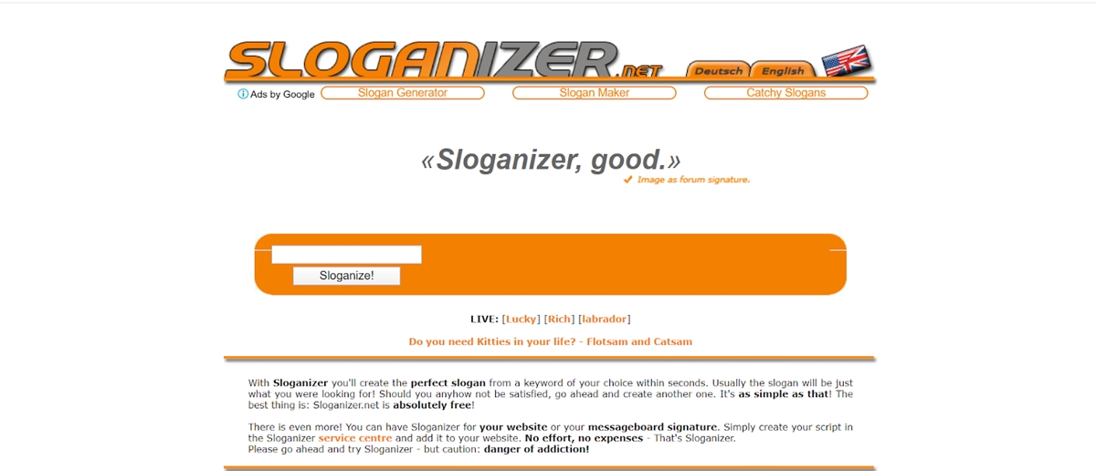 Sloganizer