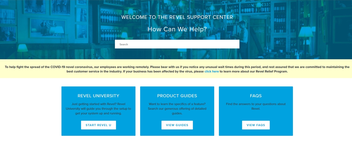 Revel POS customers support review