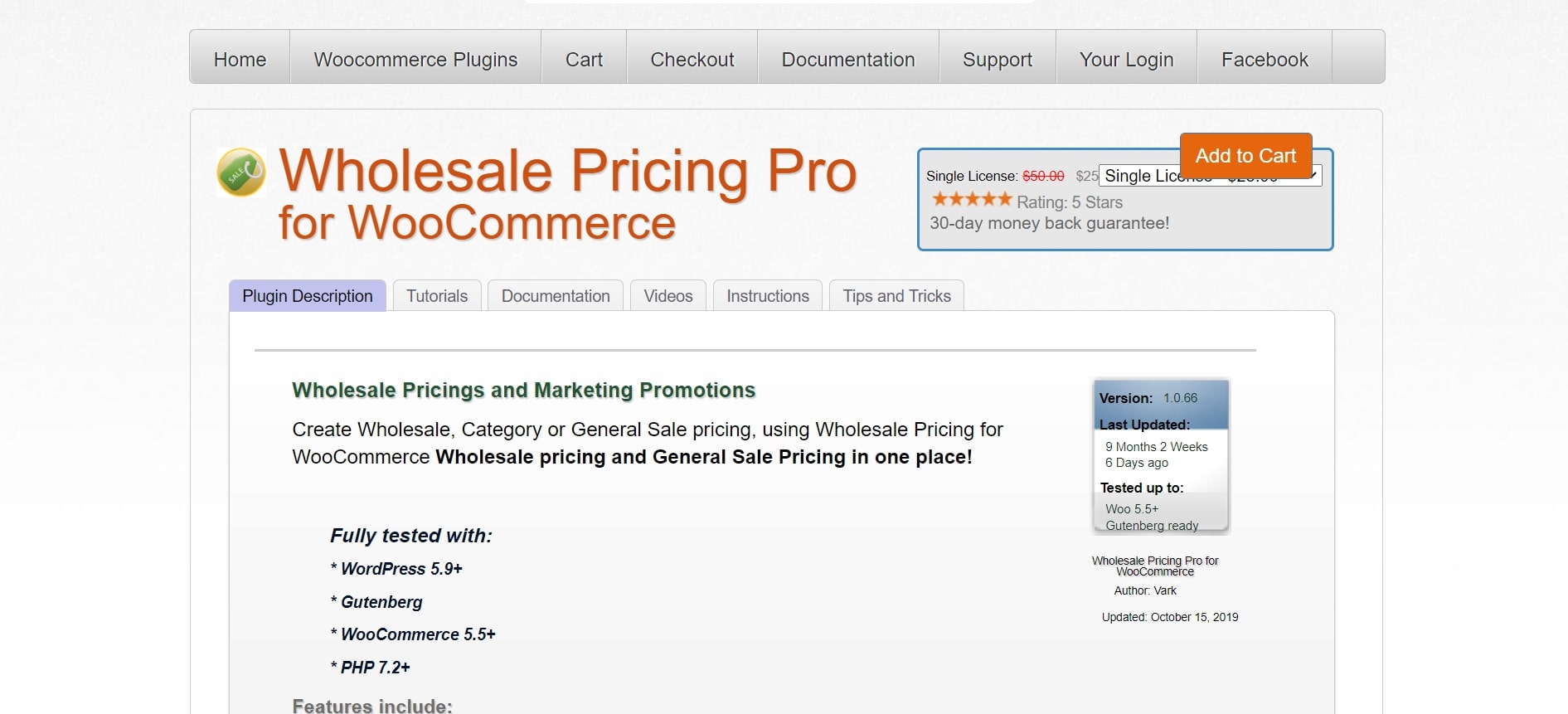 Wholesale Pricing Pro for WooCommerce