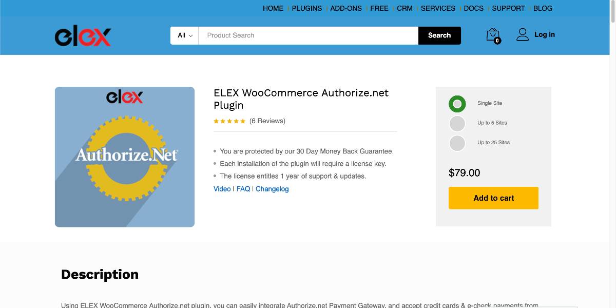 Authorize for WooCommerce