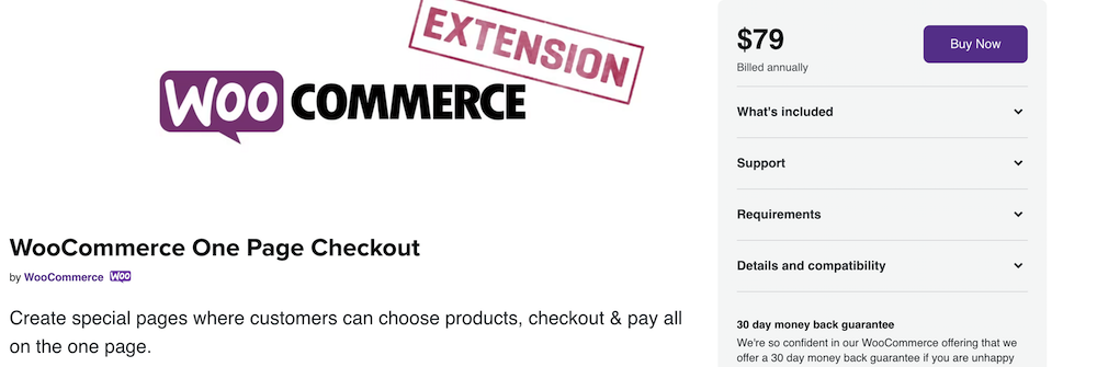 WooCommerce One Page Checkout