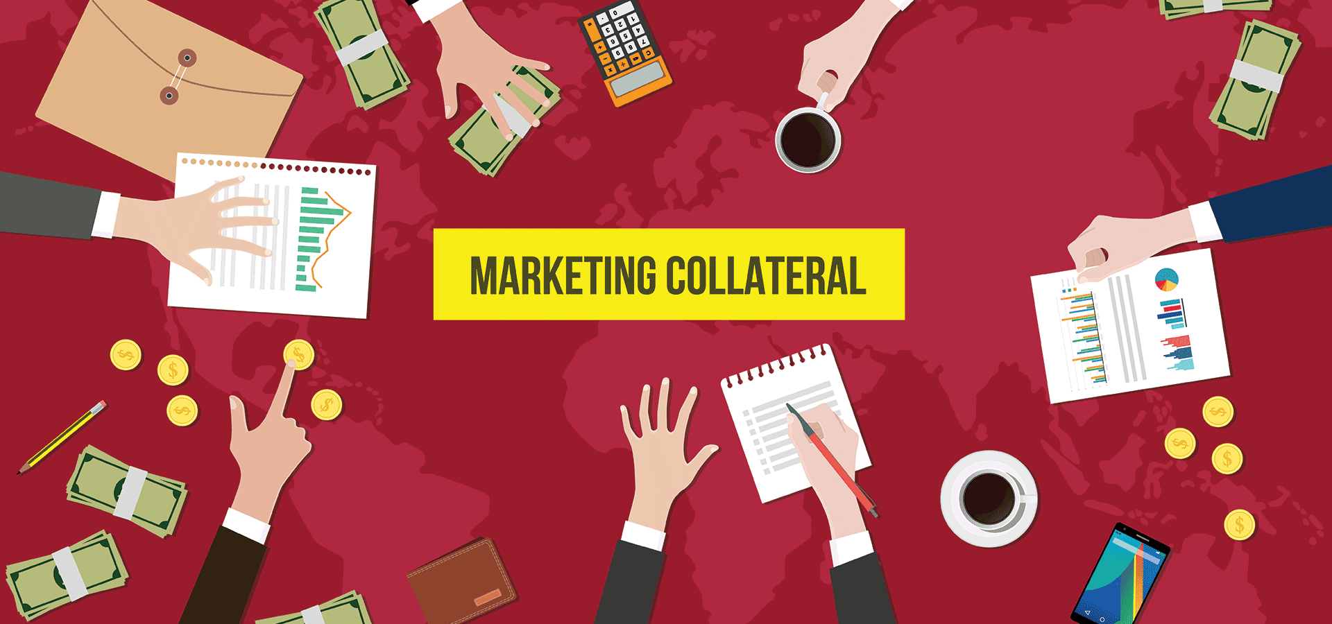 Collateral marketing can carry the brand