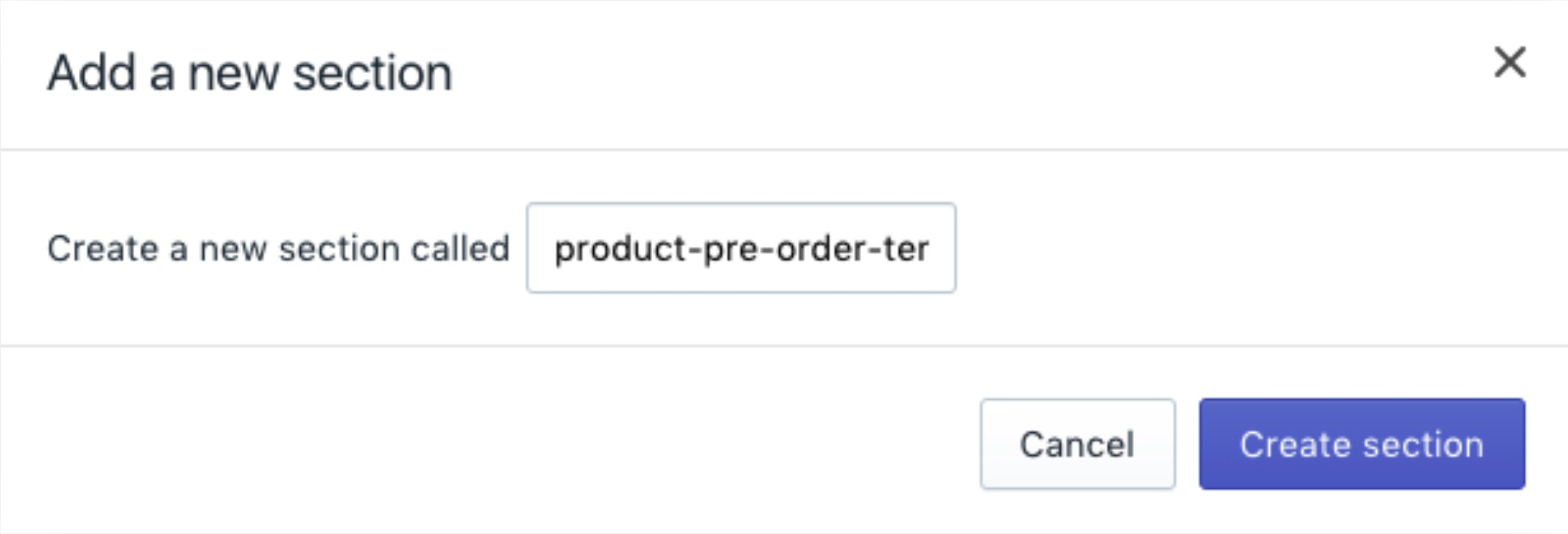 How to generate a pre order product page template in Shopify