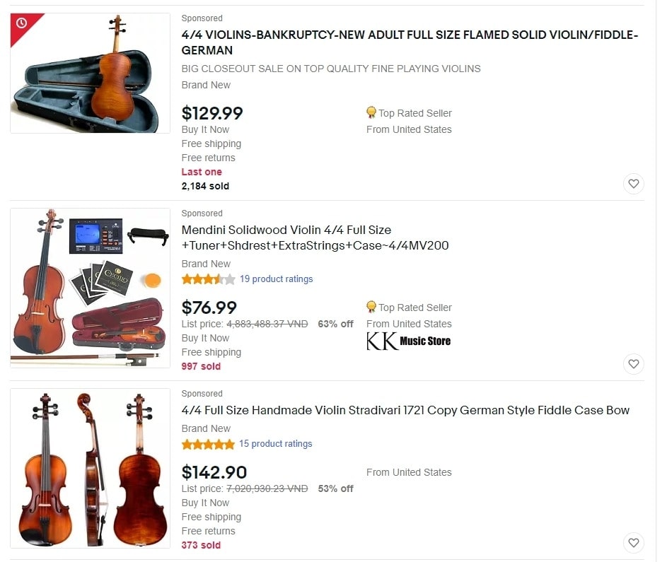 Violins