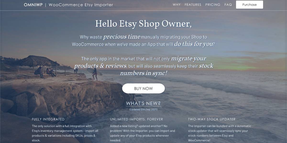 Woocommerce Etsy Importer