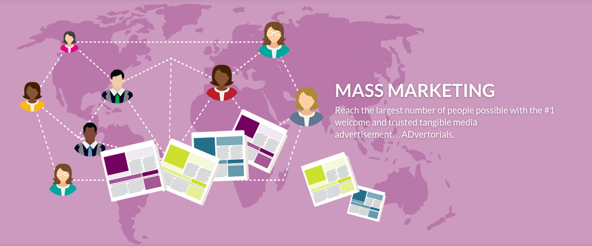 What is mass marketing?