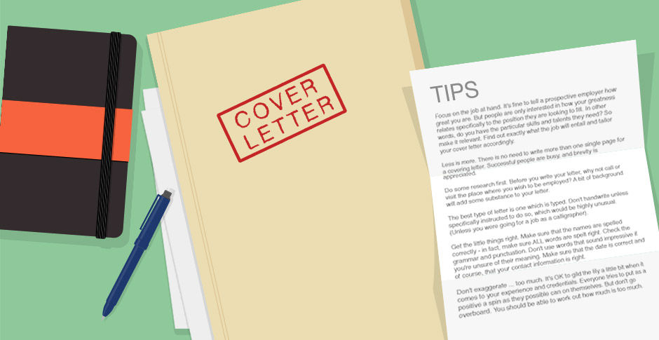 Some cover letter writing tips to set you apart from other applicants