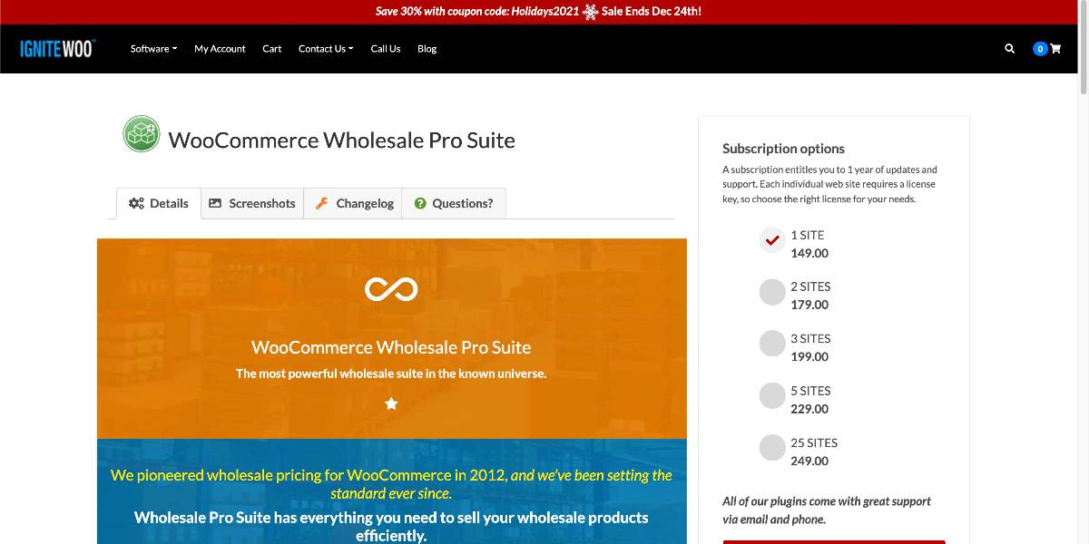 IGNITEWoo WooCommerce Wholesale Suite Pro