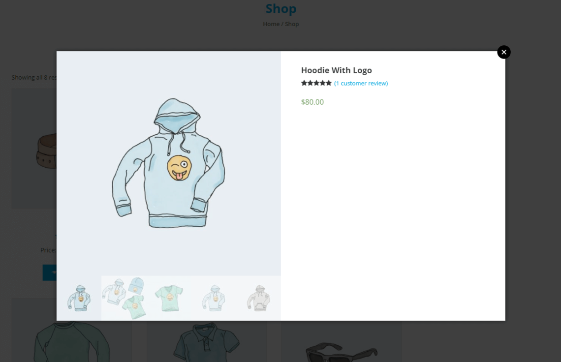 Step 4: Select which product details to display