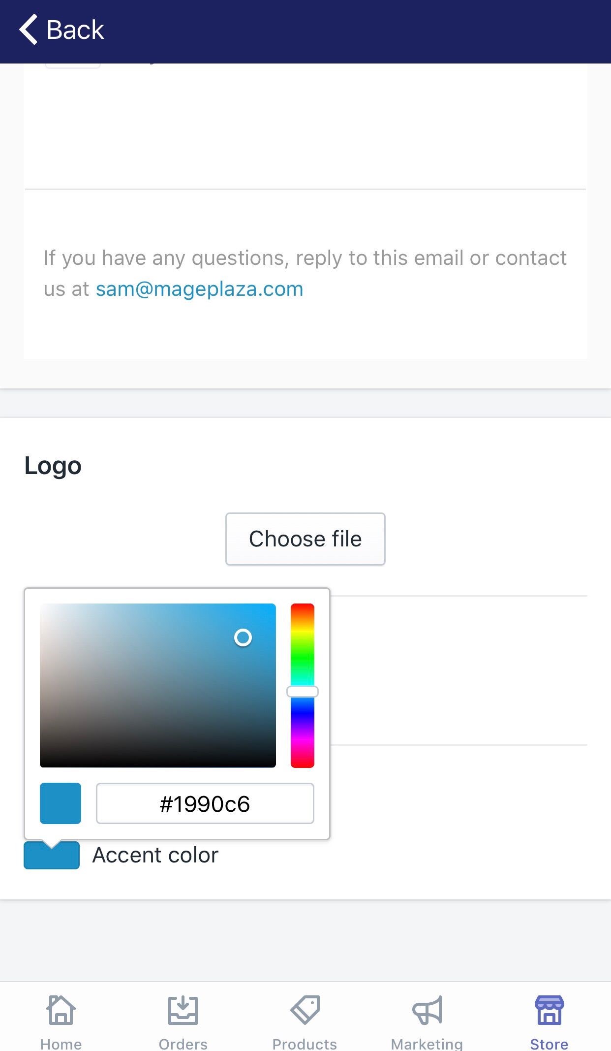 How to choose colors for your email templates