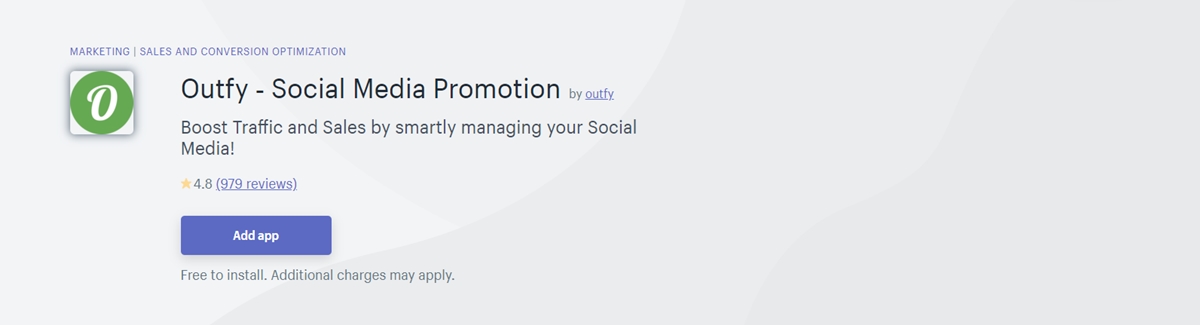Social Media Promotion by Outfy