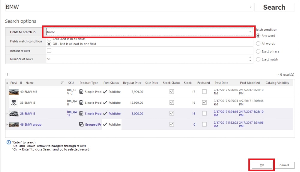 Add linked products to multiple items in bulk