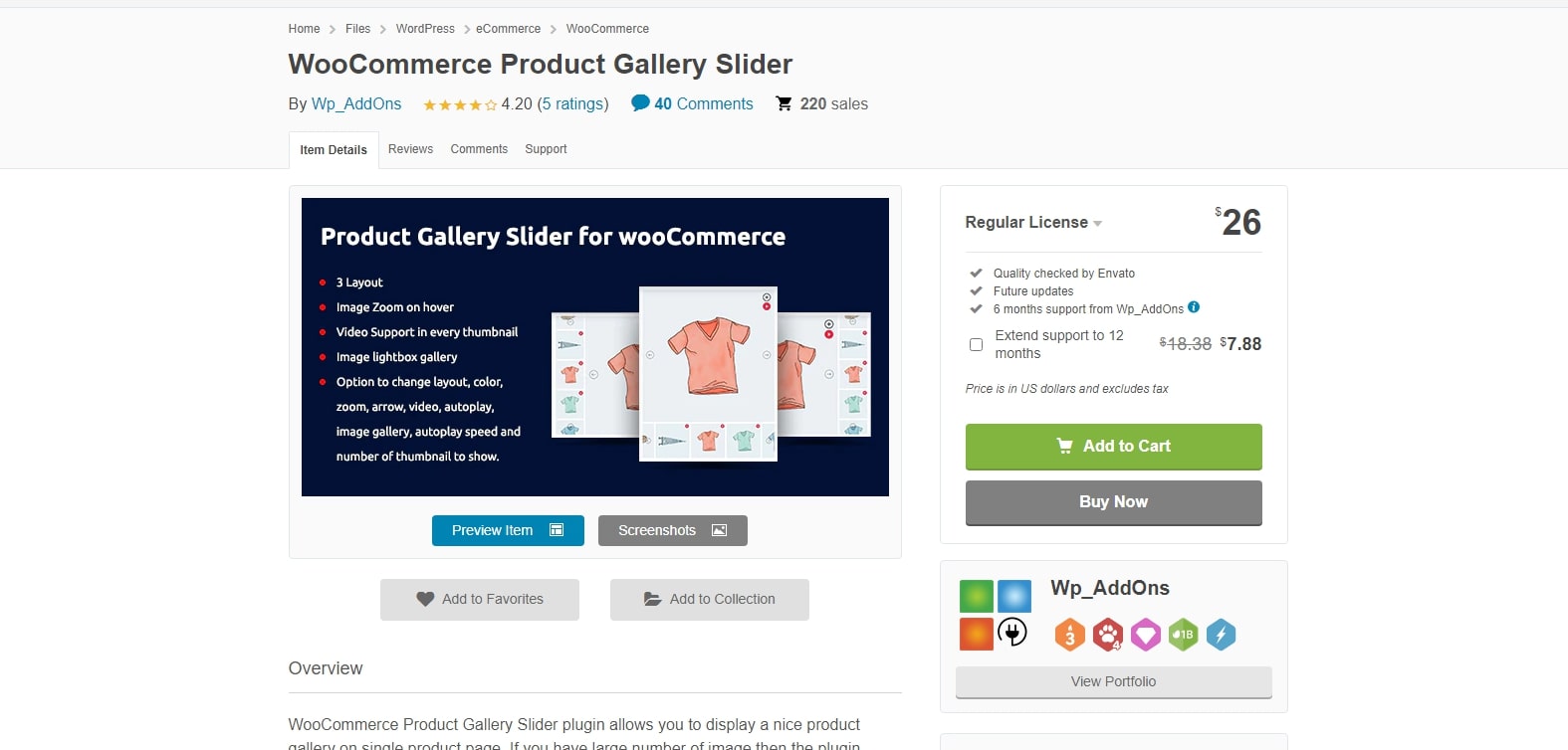 WooCommerce Product Gallery Slider