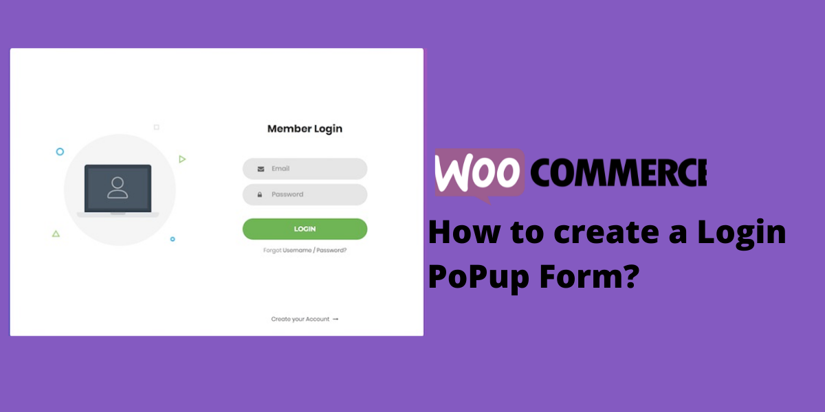 How to Create a Woocommerce Login Popup Form?