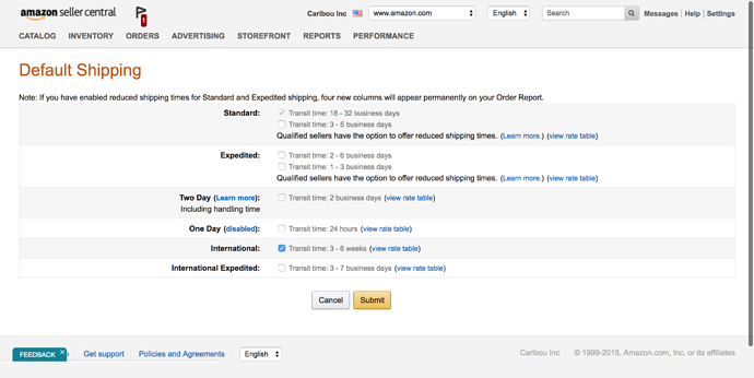 Step 4: Set up the shipping rates